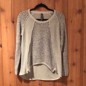 Lord and Taylor Gray Sweater